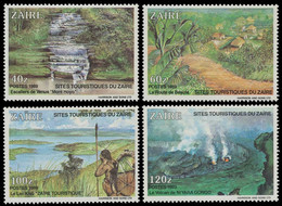 1414/1417** - Sites Touristiques / Toeristische Zichten / Sehenswürdigkeiten / Tourist Attractions - ZAÏRE - Unused Stamps