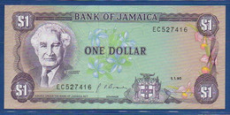 JAMAICA - P.68Ad– 1 Dollar 1990 UNC, Serie EC527416 - Giamaica