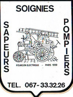 ECUSSON Sapeurs Pompiers SOIGNIES - Pompiers