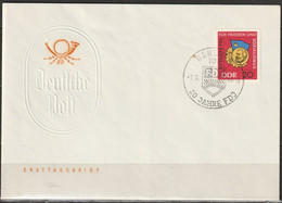 DDR FDC1966 Nr.1167 20 Jahre FDJ ( D 2814 ) - 1950-1970