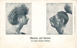 Cirque - Maximo Und Bartolo Die Lebten Lebenden Azteken - Edit. Leo Krauss Et Swerlien - Précur - Carte Postale Ancienne - Circo