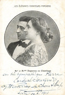 Cirque - Les élégants Chanteurs Parisiens - Mr Et Mme Duperey De Chanteloup - Carte Postale Ancienne - Circo