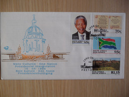 (8) South Africa RSA * FDC 1994 * Mandela *6.3B - Brieven En Documenten