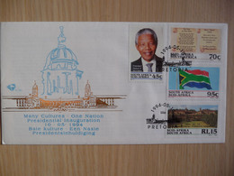 (8) South Africa RSA * FDC 1994 * Mandela *6.3B - Lettres & Documents