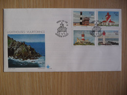 (8) South Africa RSA * FDC 1988 * Lighthouses, 4.26 - Covers & Documents