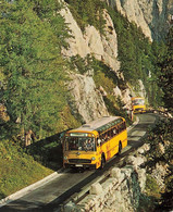 Autobus Ancien De Marque MERCEDES Mercedes Modèle Type ?* Kehlsteinstrasse Und Kehlsteinhaus Mit Hohem Göll - Autobus & Pullman