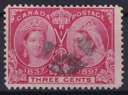 CANADA 1897 - Canceled - Sc# 53 - Jubilee 3c - Used Stamps