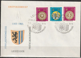 DDR 1965 FDC Nr.1090 - 1092 Leipziger Frühjahrsmesse (d 2207 ) Günstige Versandkosten - 1950-1970