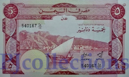 YEMEN DEMOCRATIC REPUBLIC 5 DINARS 1984 PICK 8a UNC - Jemen