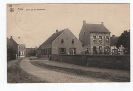 1 Oude Postkaart Pulle Zicht Op De Kerkstraat  Kerkhof  1923 - Zandhoven