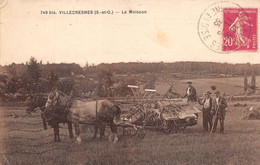 ¤¤  -  VILLECRESNES   -  La Moisson   -  Agriculture  -  Moissonneurs   -  ¤¤ - Villecresnes