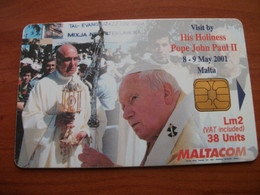 Malta - Pope John Paul II - Malte
