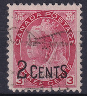 CANADA 1899 - Canceled - Sc# 88 - Usati