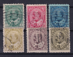 CANADA 1903-1908 - Canceled - Sc# 89-94 - Usati