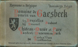 Domaine De GAESBEEK - Carnet De 36 Cartes (complet) - Lennik