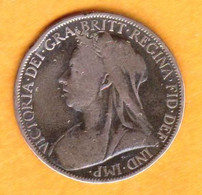 Grande Bretagne - 1 Penny Victoria - 1900 - Andere & Zonder Classificatie