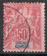 GRANDE COMORE Timbre-poste N°11 Oblitéré Décentré Cote : 45€00 - Usados