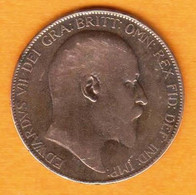 Grande Bretagne - 1 Penny Edouard VII - 1907 - Sonstige & Ohne Zuordnung