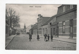 3 Oude Postkaarten Putte Dorpzicht  Kerk Het Pavilloen - Brecht