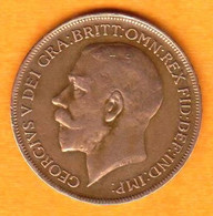 Grande Bretagne - 1 Penny Edouard VII - 1922 - Other & Unclassified