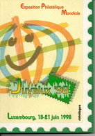 Luxembourg - Catalogue De L'exposition JUVALUX 98, Nombreux Articles D'histoire Postale - Briefmarkenaustellung