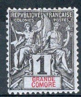 GRANDE COMORE Timbre-poste N° 1(*) Sans Gomme TB Cote : 2€00 - Nuovi