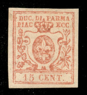 Antichi Stati Italiani - Parma - 1859 - 15 Cent (9) - Gomma Originale - Molto Bello - Emilio Diena + Cert. Bottacchi - Other & Unclassified
