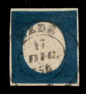 Antichi Stati Italiani - Sardegna - - 20 Cent Azzurro (8) - Usato - Cert. Cilio - Andere & Zonder Classificatie