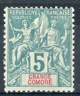 GRANDE COMORE Timbre-poste N° 4* Neuf Charnière TB Cote : 7€00 - Neufs