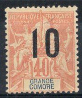 GRANDE COMORE Timbre-poste N° 26* Neuf Charnière TB Cote : 2€50 - Unused Stamps