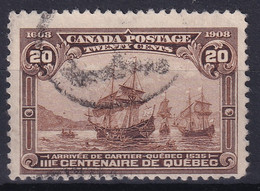 CANADA 1908 - Canceled - Sc# 103 - Used Stamps