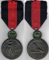 Belgique, Guerre 1914-1918 - Médaille De L'Yser - Belgio