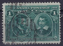 CANADA 1908 - Canceled - Sc# 97 - Used Stamps