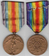 Belgique, Guerre 1914-1918 - Médaille De La Victoire - Belgien