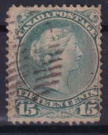 CANADA 1868 - Canceled - Sc# 30 - Used Stamps