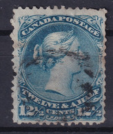 CANADA 1868 - Canceled - Sc# 28 - Used Stamps