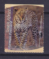 South Africa 2006 Mi. 1696,  - Grosswild Leopard (Panthera Pardus) 3-Sided Perf. - Gebraucht