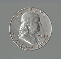USA - 1/2 DOLLAR - 1961 D - 1948-1963: Franklin