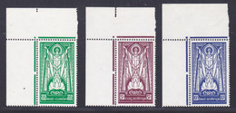 IRLANDE N°   90 à 92 ** MNH Neufs Sans Charnière, Filigrane E, TB (D9269) Saint Patrick - 1941-44 - Unused Stamps