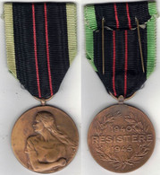 Belgique, Guerre 1940-1945 - Médaille De La Résistance Armée - België