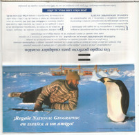 ESPAÑA FRANQUEO PAGADO DESTINO NATIONAL GEOGRAPHIC ANTARTIDA ANTARCTIC PENGUIN - Antarctische Fauna
