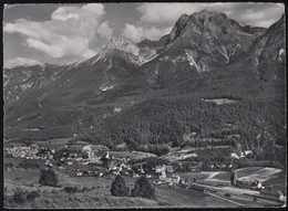 Schweiz- 7550 Scuol-Schuls - Alte Ortsansicht ( Rechts Bahnhof ) - Eisenbahn - Scuol