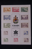 CANADA - Document Philatélique En 1967 - Timbres Ordinaires , Série Du Centenaire De La Confédération - L 140249 - Cartas & Documentos