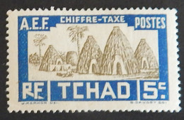 TCHAD TAXE YT 12 NEUF*MH ANNÉE 1930 - Unused Stamps