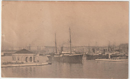 6114 MARSEILLE - Entrée De La Joliette - Vue RARE Bateau Marine Marchande 1905 Dijon Largemain - Joliette, Hafenzone