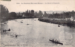 FRANCE - 94 - LE PERREUX - Bry Sur Marne - La Marne Le Dimanche - Canots - Carte Poste Ancienne - Le Perreux Sur Marne