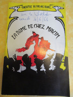 Programme Ancien/Théâtre Du PALAIS ROYAL/ Rouziére/La Dame De Chez Maxim/1966         PROG324 - Programme
