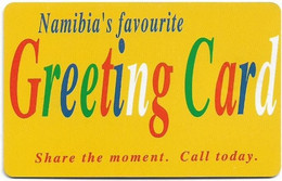 Namibia - Telecom Namibia - Namibia's Favourite Greeting Card, 10$, 50.000ex, Used - Namibia