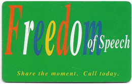 Namibia - Telecom Namibia - Freedom Of Speech, 10$, 50.000ex, Used - Namibia