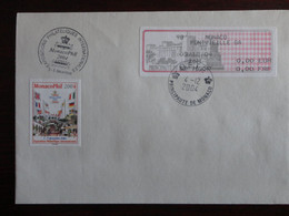 MONACO, Belle Enveloppe MonacoPhil 2004 - Used Stamps